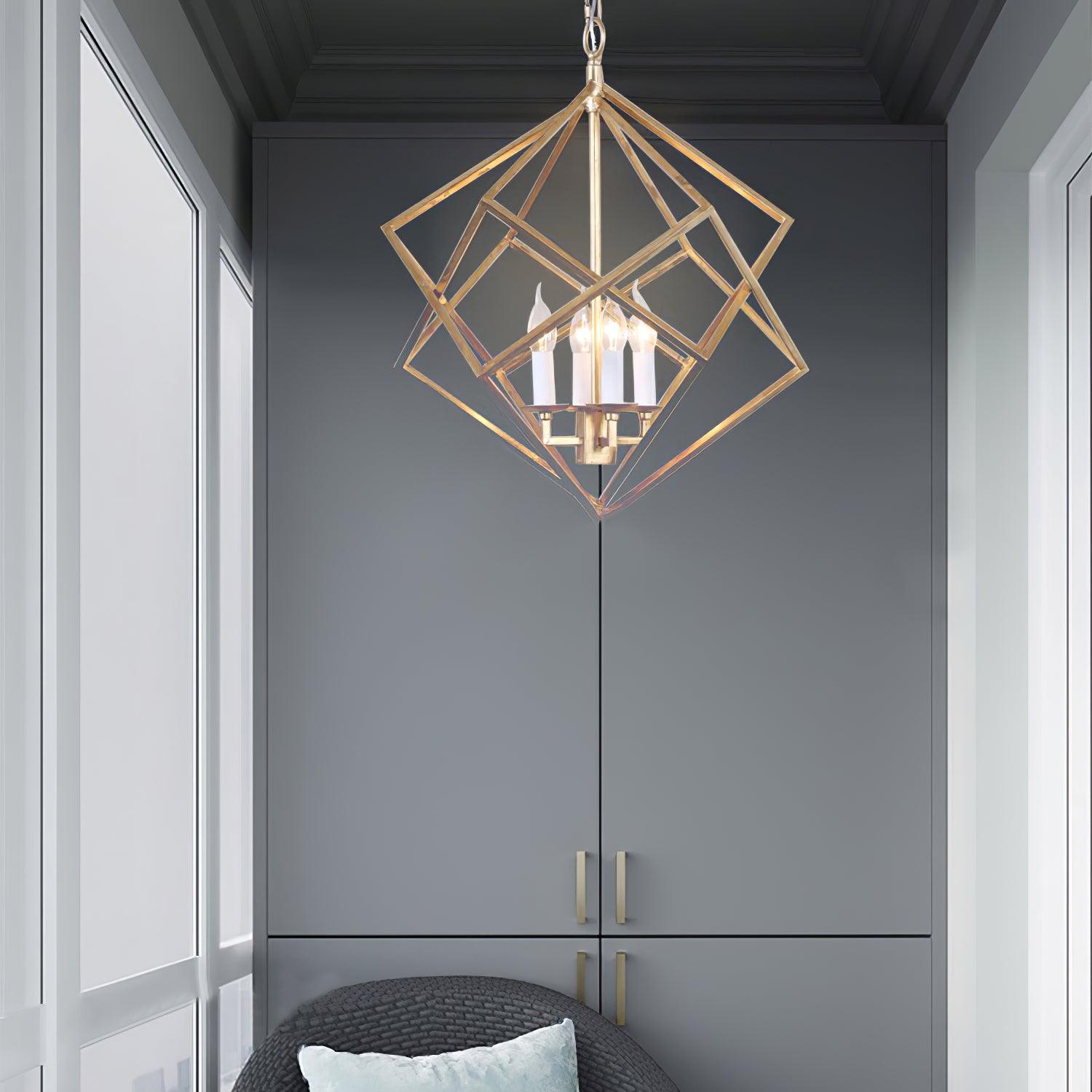 Voss Geometric Pendant Light - Lamp Outdoor