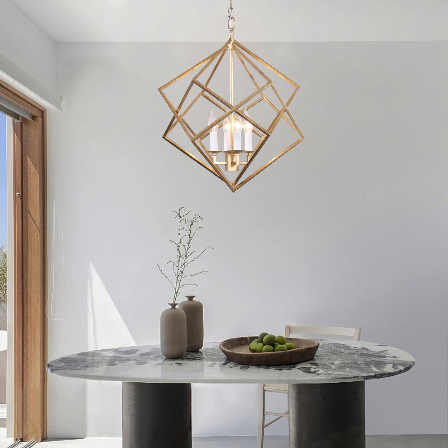Voss Geometric Pendant Light - Lamp Outdoor