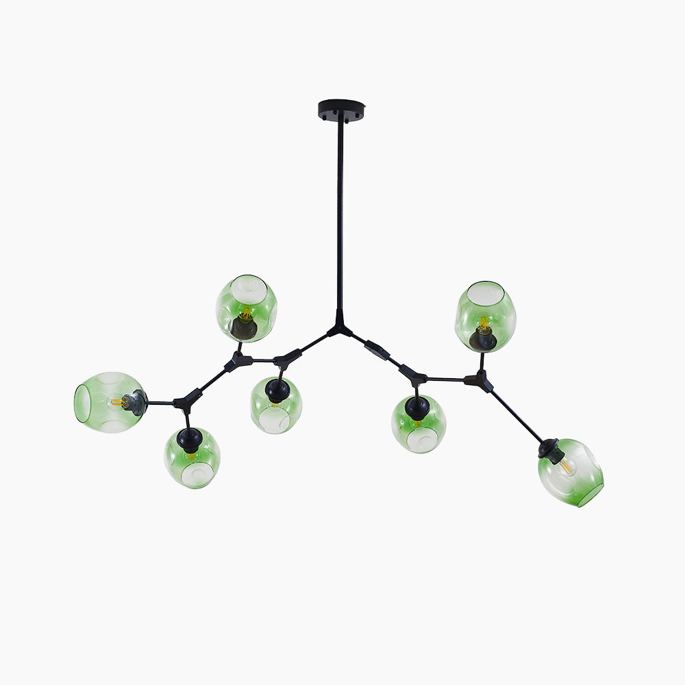 Kirae Nordic Modern Glass Pendant Light Clear Bubble - Lamp Outdoor