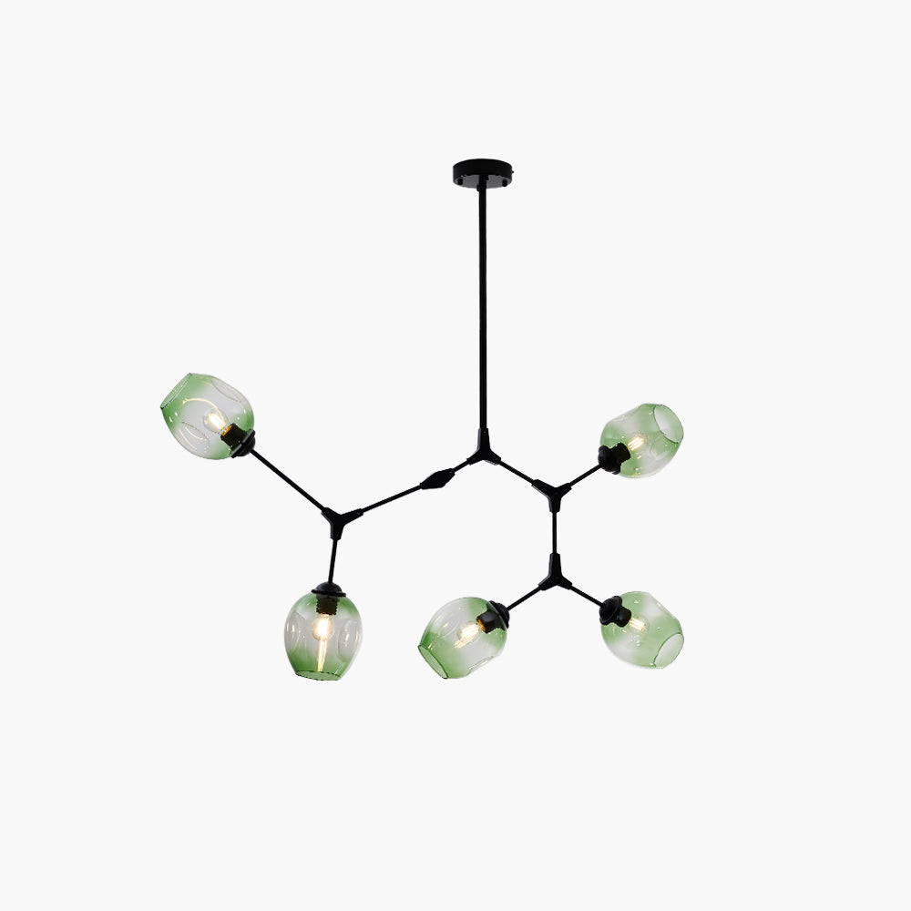 Kirae Nordic Modern Glass Pendant Light Clear Bubble - Lamp Outdoor