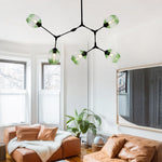 Kirae Nordic Modern Glass Pendant Light Clear Bubble - Lamp Outdoor