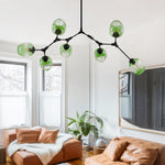 Kirae Nordic Modern Glass Pendant Light Clear Bubble - Lamp Outdoor