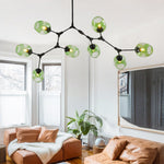 Kirae Nordic Modern Glass Pendant Light Clear Bubble - Lamp Outdoor
