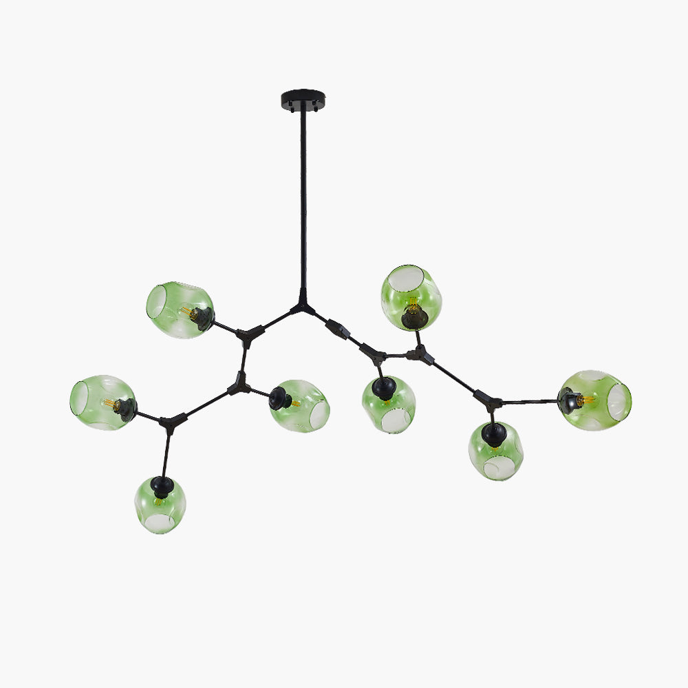 Kirae Nordic Modern Glass Pendant Light Clear Bubble - Lamp Outdoor