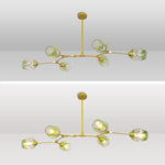 Kirae Nordic Modern Glass Pendant Light Clear Bubble - Lamp Outdoor
