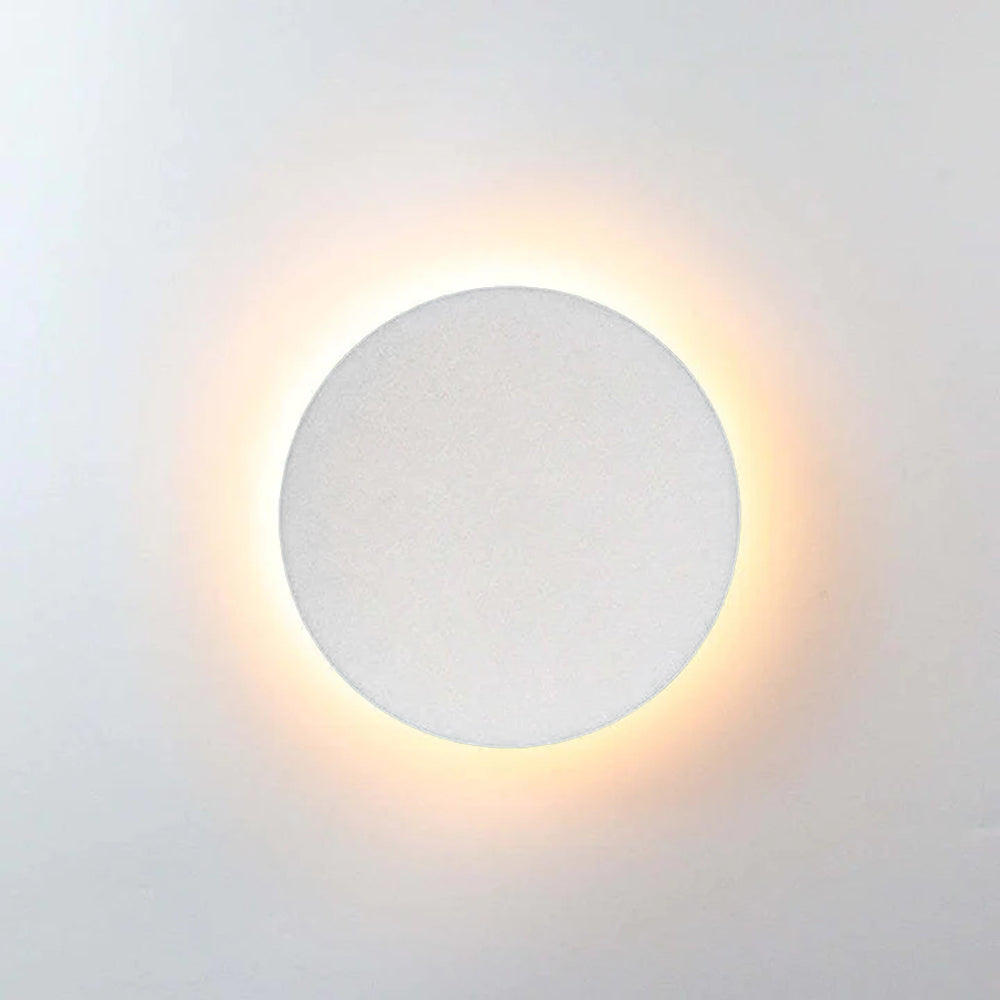 Klyne Minimalist Round/Square Outdoor Wall Lamp LED, Black/White - Lamp Outdoor