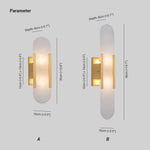 Veo Luxury Alabaster Wall Lamp - Lamp Outdoor