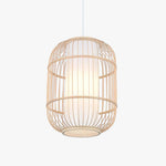 Kuro Hand-Woven Knitted Rattan Bamboo Vintage Pendant Light - Lamp Outdoor