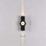 Ovelo Modern Waterproof Minimalist Cross Outdoor Wall Light Garden/Corridor - Lamp Outdoor