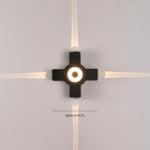 Ovelo Modern Waterproof Minimalist Cross Outdoor Wall Light Garden/Corridor - Lamp Outdoor