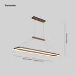 Gloen Modern Rectangular Hanging Pendant Light, Gold/Coffee - Lamp Outdoor