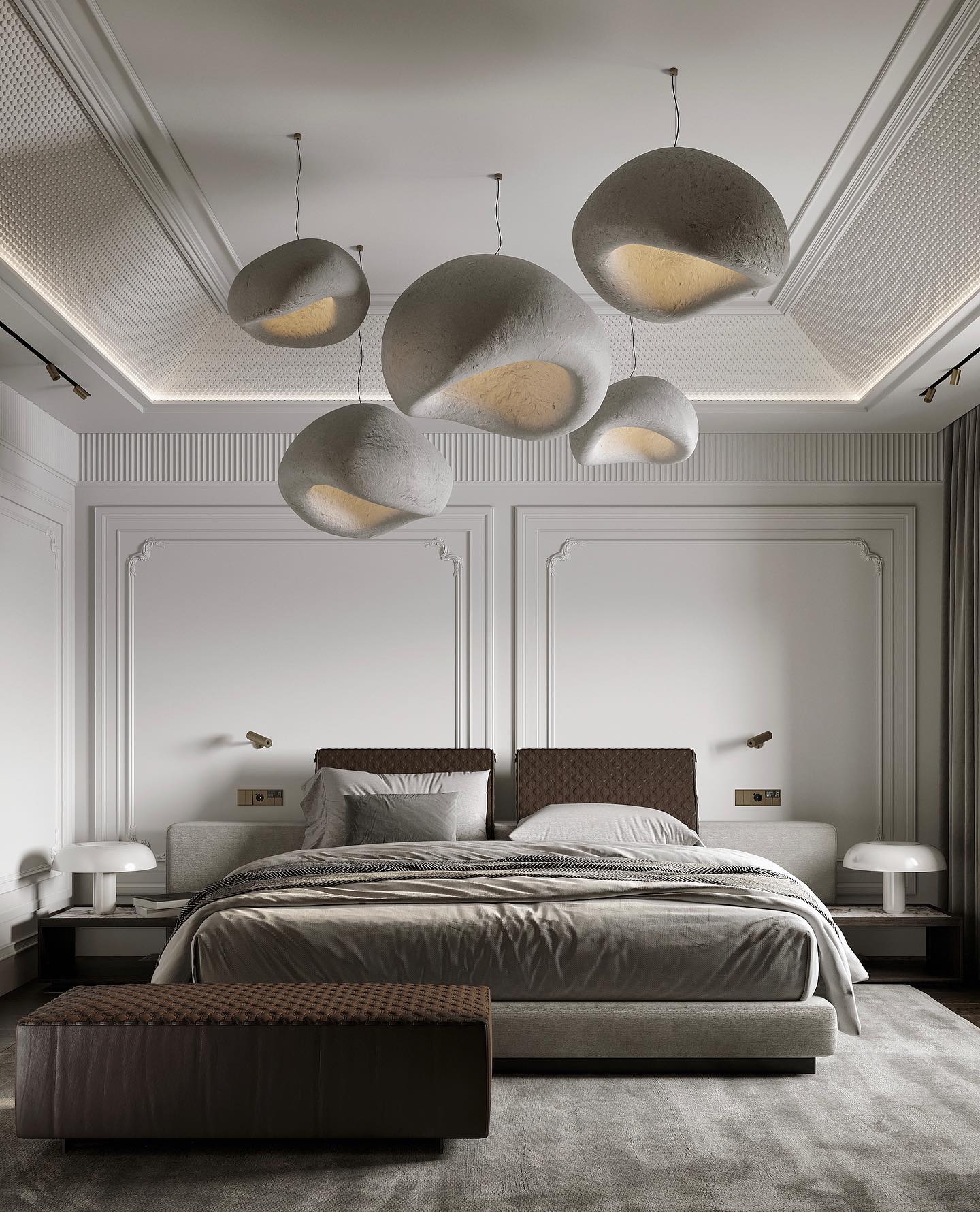Khmara Rough Combination Chandelier B - Lamp Outdoor