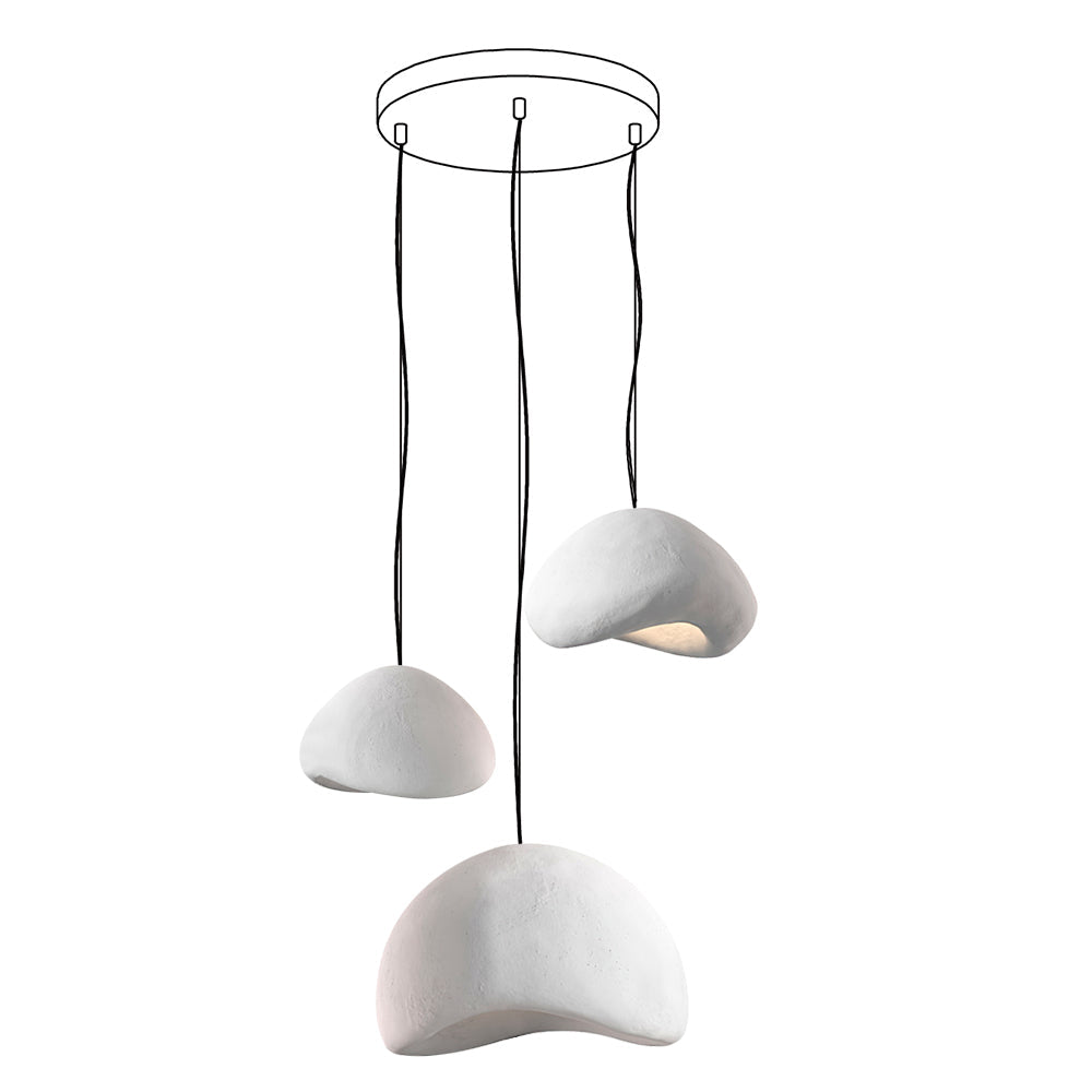 Khmara Rough Combination Chandelier B - Lamp Outdoor