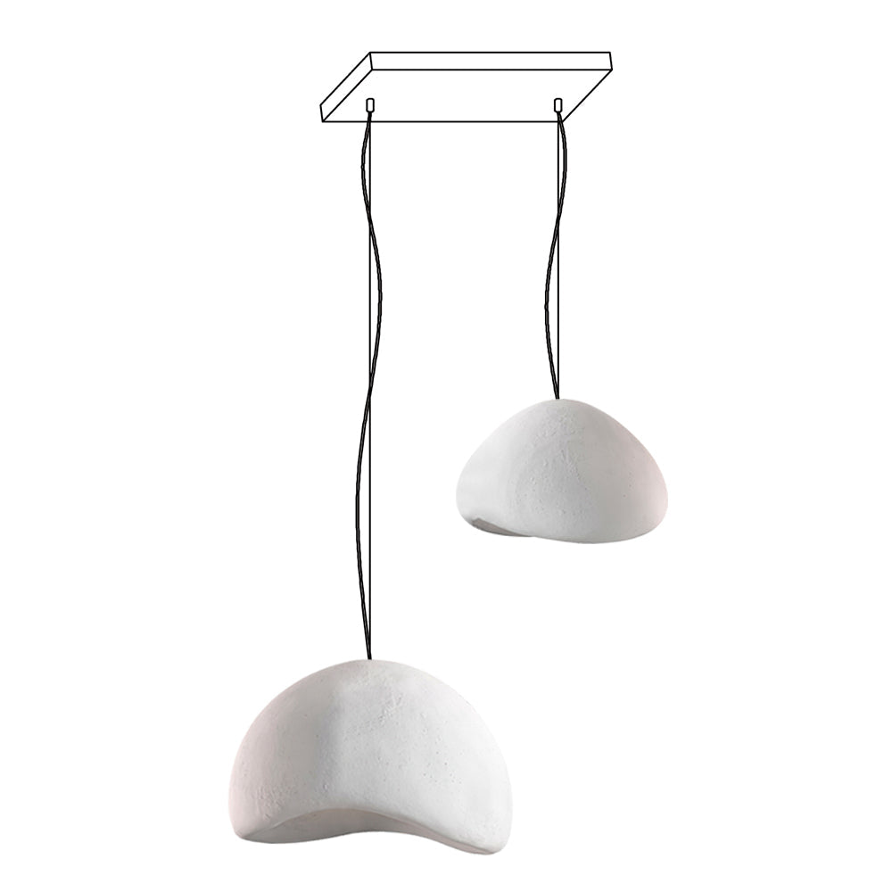 Khmara Rough Combination Chandelier B - Lamp Outdoor