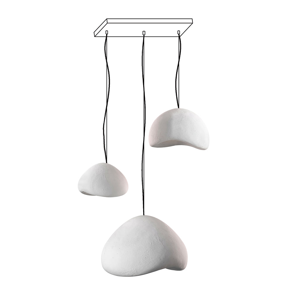 Khmara Rough Combination Chandelier B - Lamp Outdoor