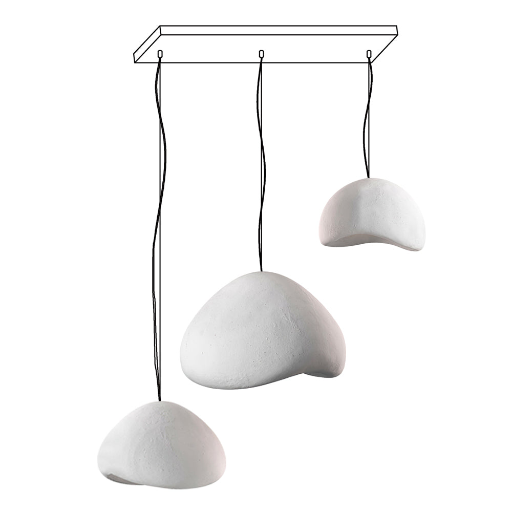 Khmara Rough Combination Chandelier B - Lamp Outdoor