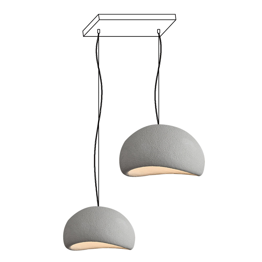 Khmara Rough Combination Chandelier B - Lamp Outdoor