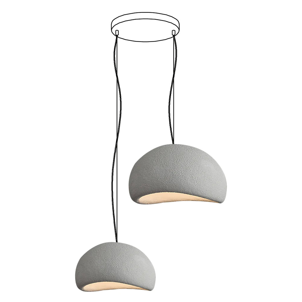 Khmara Rough Combination Chandelier B - Lamp Outdoor