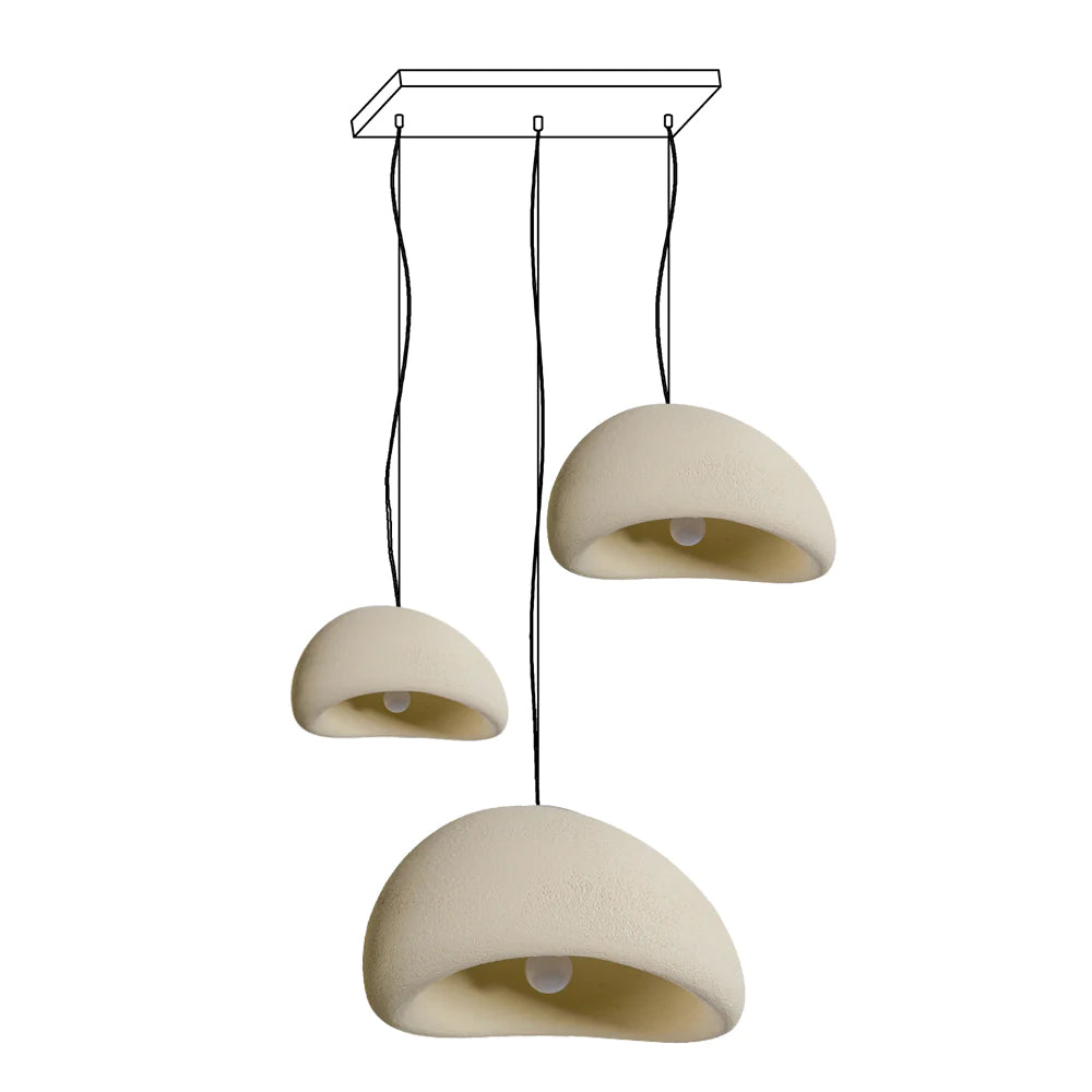 Khmara Rough Combination Chandelier B - Lamp Outdoor