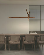 Varinisra Sculptural Oak Pendant Light - Lamp Outdoor