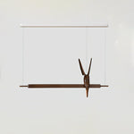 Varinisra Sculptural Oak Pendant Light - Lamp Outdoor