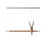 Varinisra Sculptural Oak Pendant Light - Lamp Outdoor