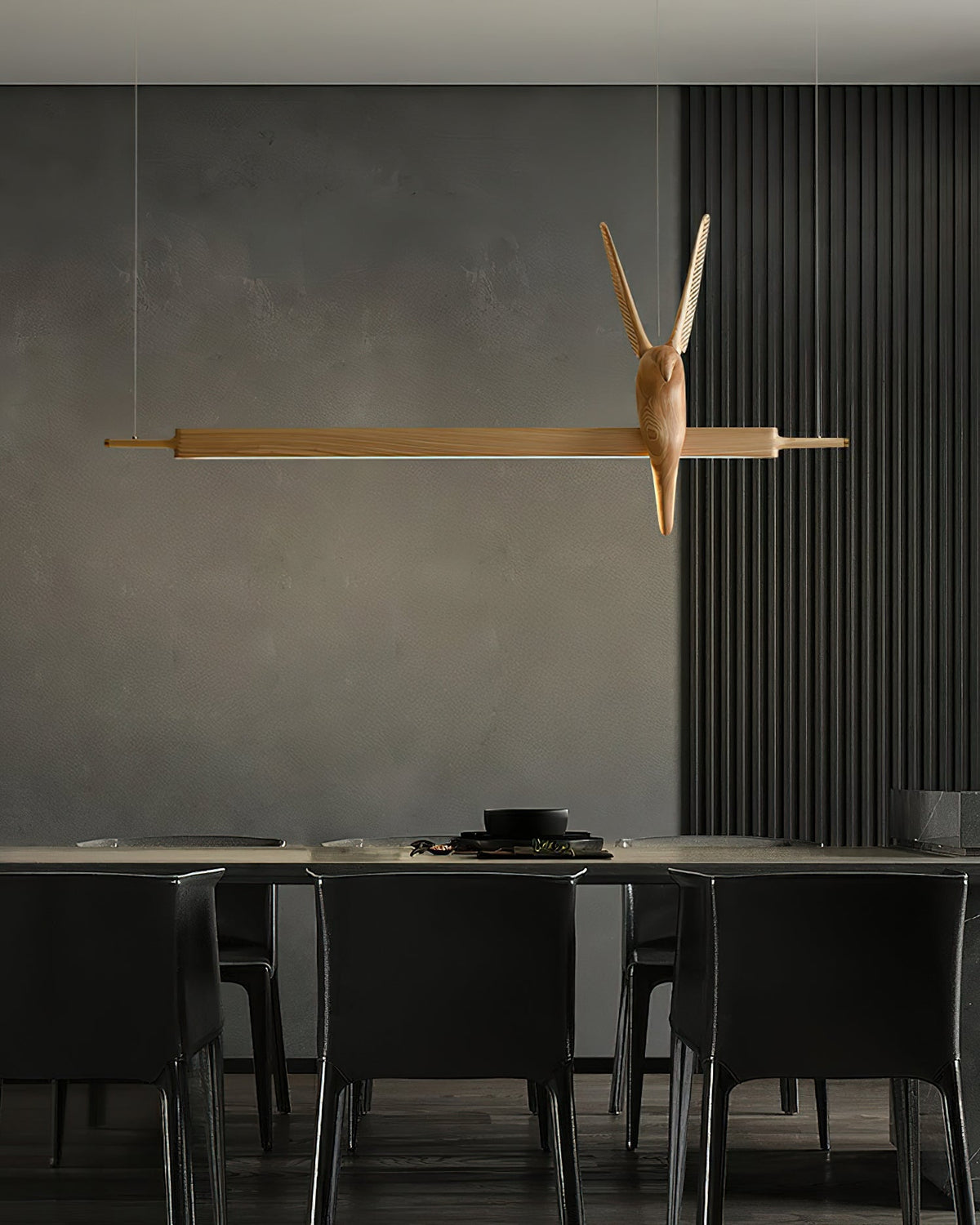 Varinisra Sculptural Oak Pendant Light - Lamp Outdoor