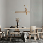 Varinisra Sculptural Oak Pendant Light - Lamp Outdoor