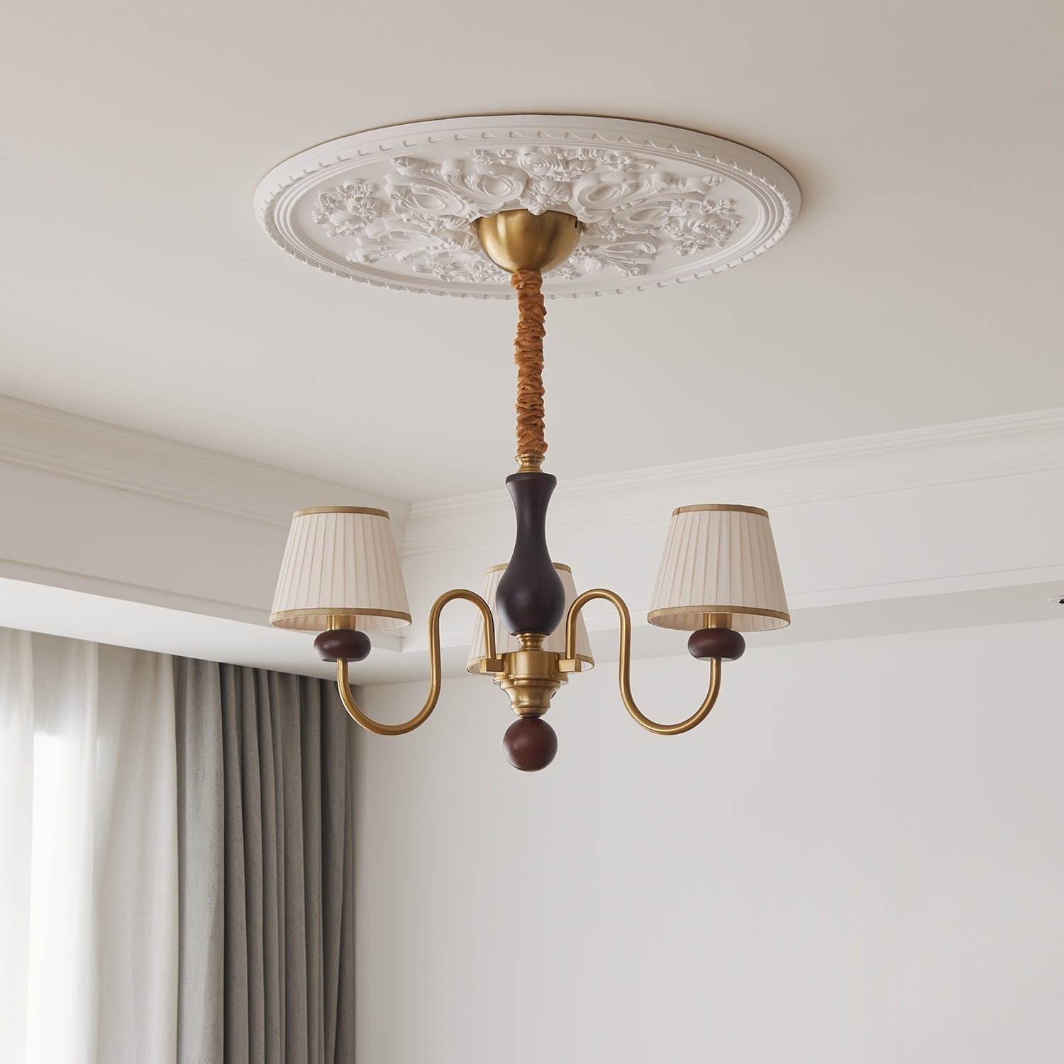 Walden Pleat Chandelier - Lamp Outdoor