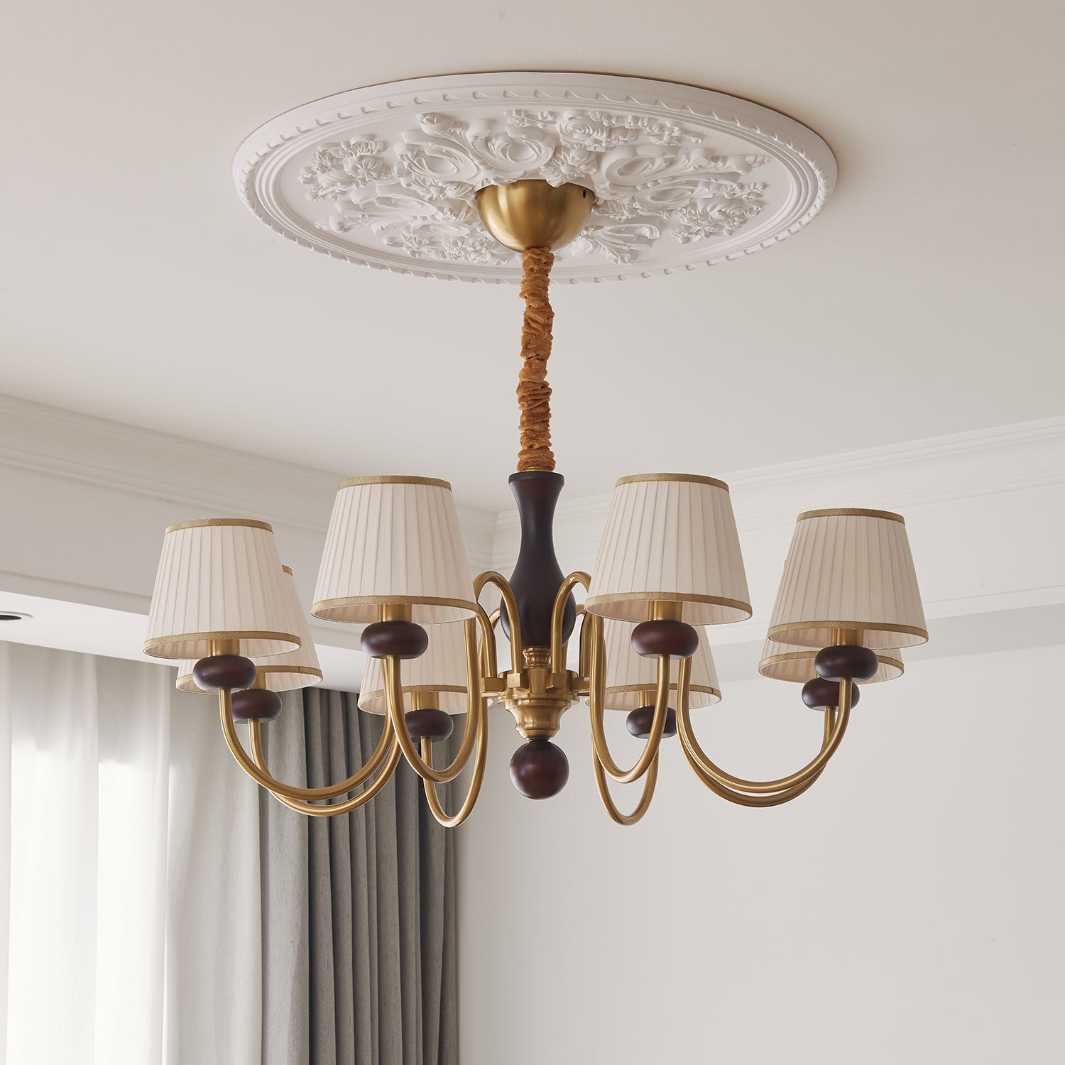 Walden Pleat Chandelier - Lamp Outdoor