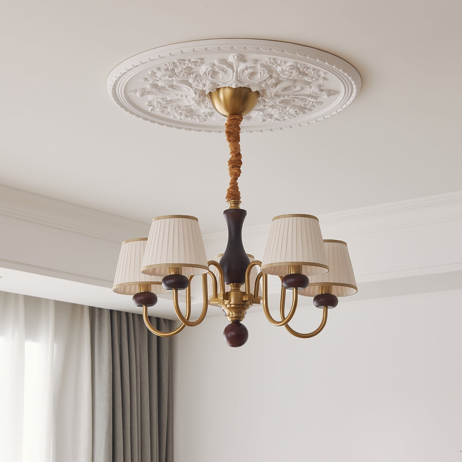 Walden Pleat Chandelier - Lamp Outdoor