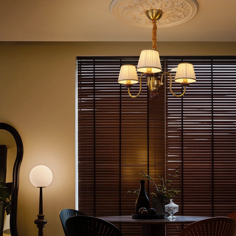 Walden Pleat Chandelier - Lamp Outdoor