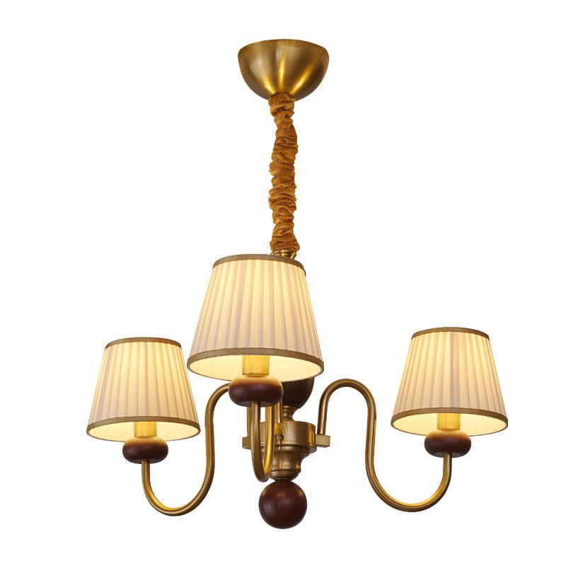 Walden Pleat Chandelier - Lamp Outdoor