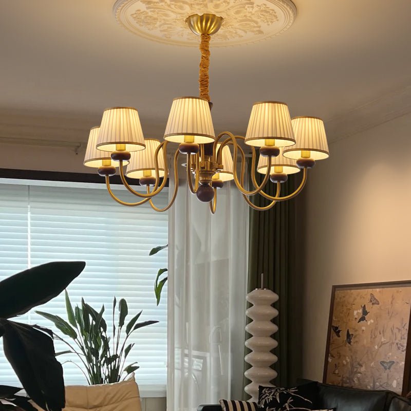 Walden Pleat Chandelier - Lamp Outdoor