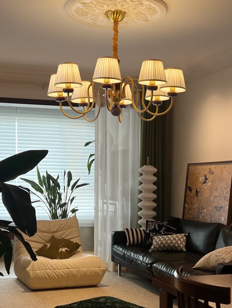 Walden Pleat Chandelier - Lamp Outdoor