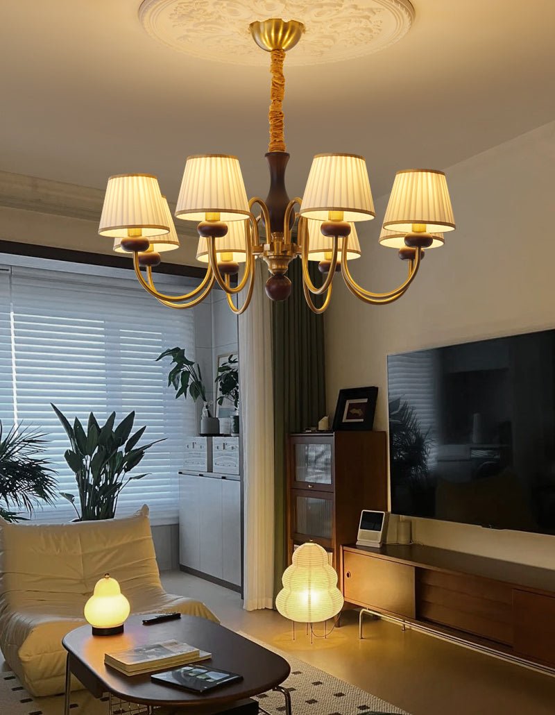 Walden Pleat Chandelier - Lamp Outdoor