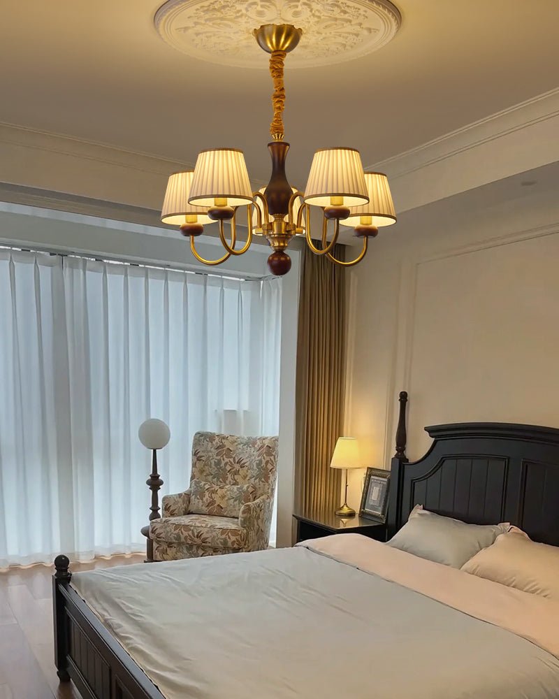 Walden Pleat Chandelier - Lamp Outdoor