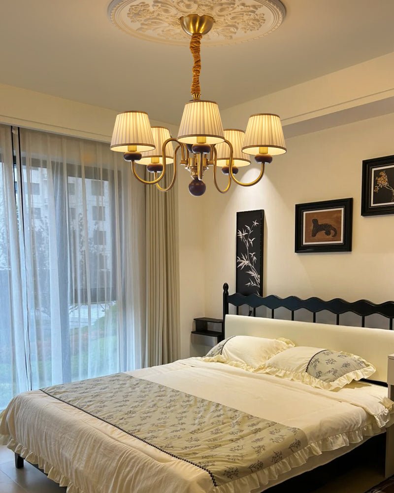 Walden Pleat Chandelier - Lamp Outdoor
