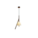 Zovenarae Triangular Wood Pendant Light - Lamp Outdoor