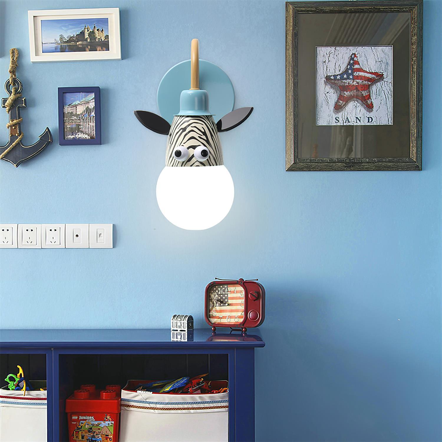 Cartoon Animal Kids Wall Lamp - Lamp Outdoor