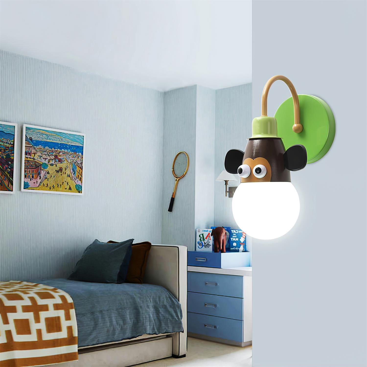 Cartoon Animal Kids Wall Lamp - Lamp Outdoor