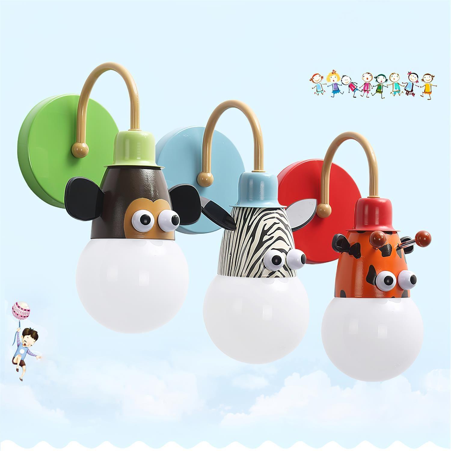 Cartoon Animal Kids Wall Lamp - Lamp Outdoor