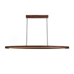 Walnut Arc Linear Pendant Lamp - Lamp Outdoor