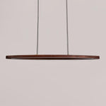 Walnut Arc Linear Pendant Lamp - Lamp Outdoor