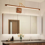 Walnut Color Linear Adjustable Wall Light - Lamp Outdoor