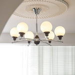 Walnut Glass Ball Chandelier - Lamp Outdoor