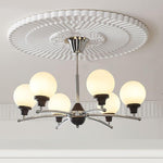 Walnut Glass Ball Chandelier - Lamp Outdoor