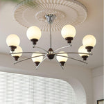 Walnut Glass Ball Chandelier - Lamp Outdoor