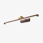 Walnut Color Linear LED Wall Light - Lamp Outdoor