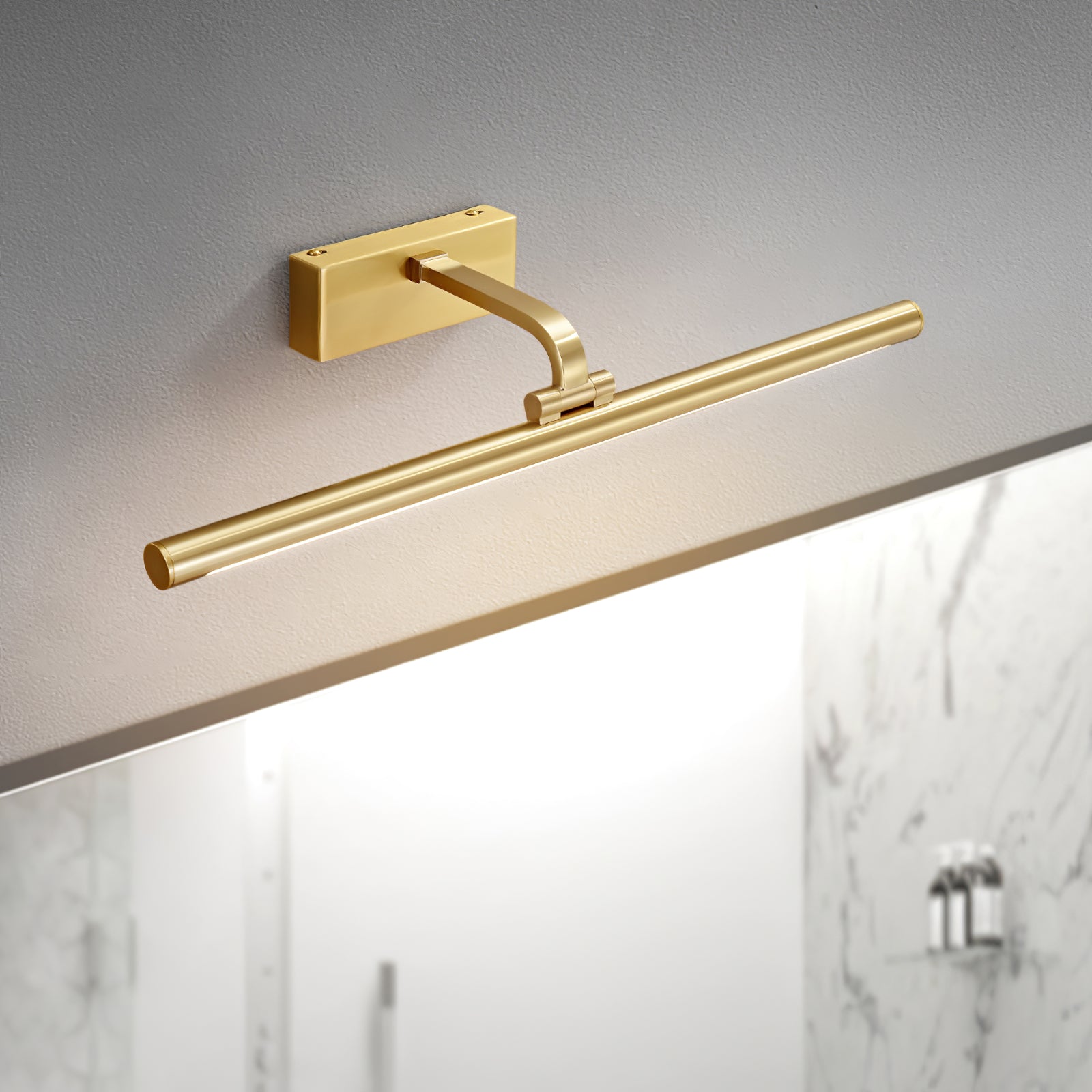 Walnut Color Linear LED Wall Light - Lamp Outdoor